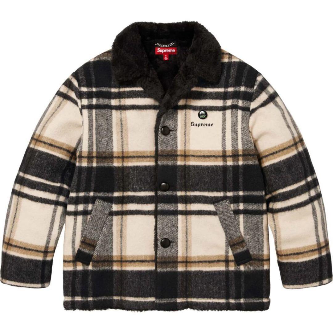 バ*ク様 Supreme Plaid Car Coat