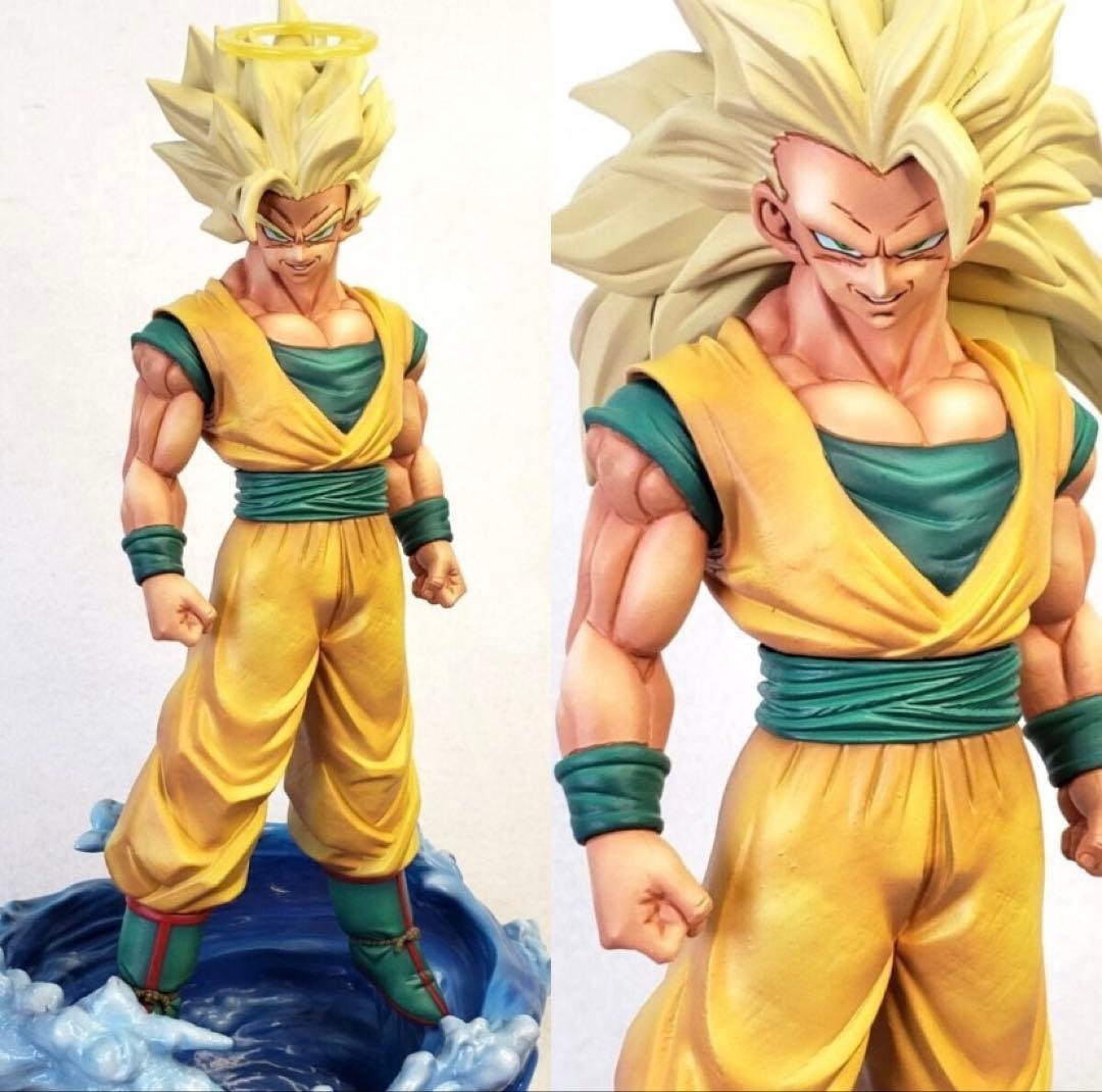 ドラゴンボール 孫悟空 超サイヤ人3 リペイント フィギュア