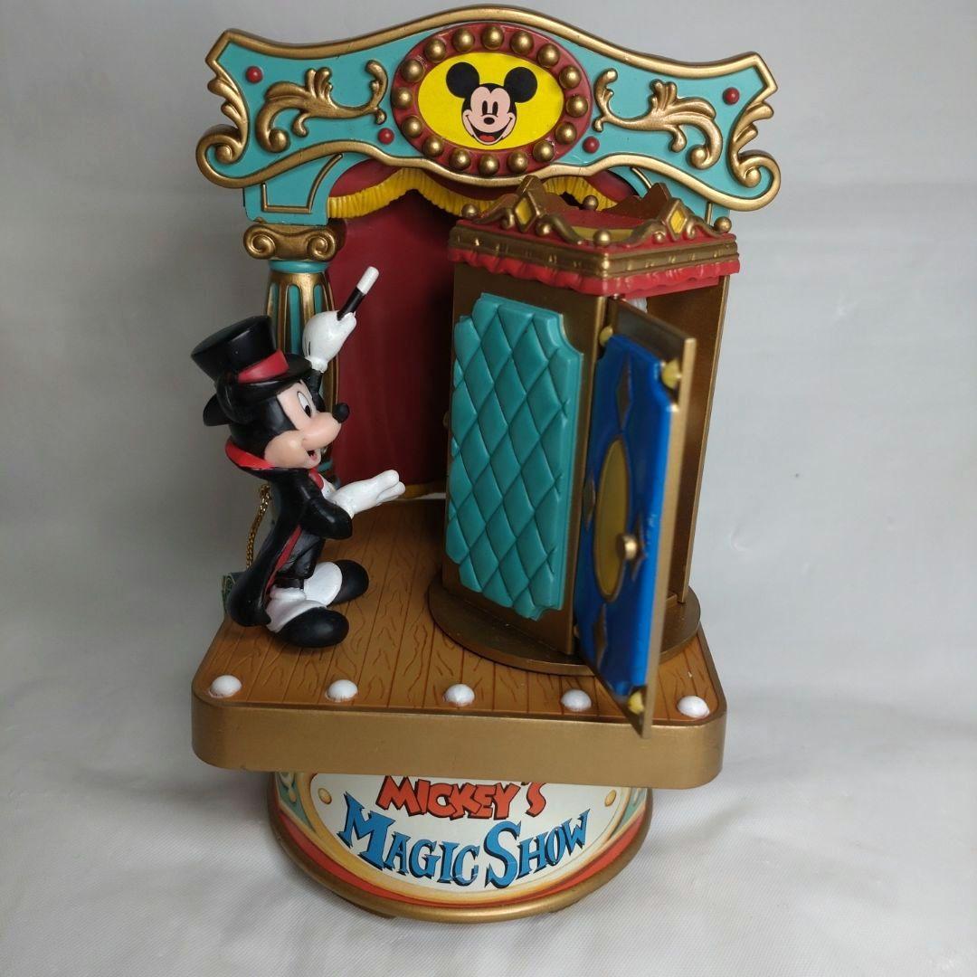 ミッキー マジックショー オルゴール エネスコ レトロ レア