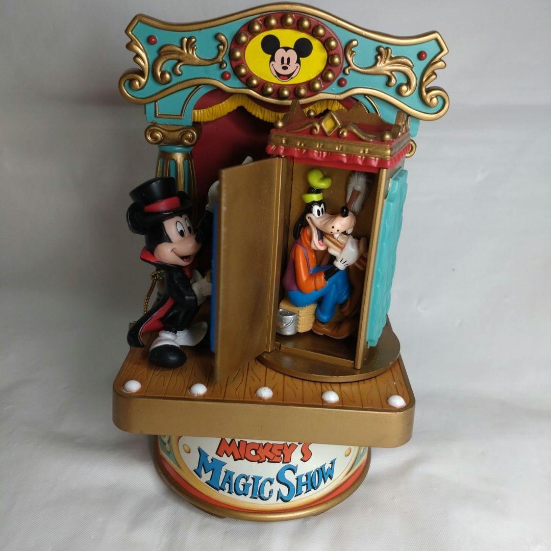 ミッキー マジックショー オルゴール エネスコ レトロ レア