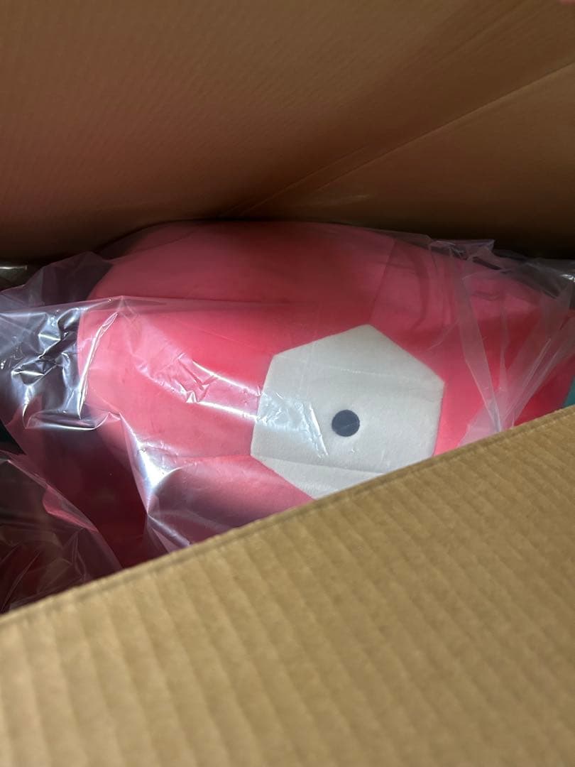 等身大　ポリゴン　ぬいぐるみ