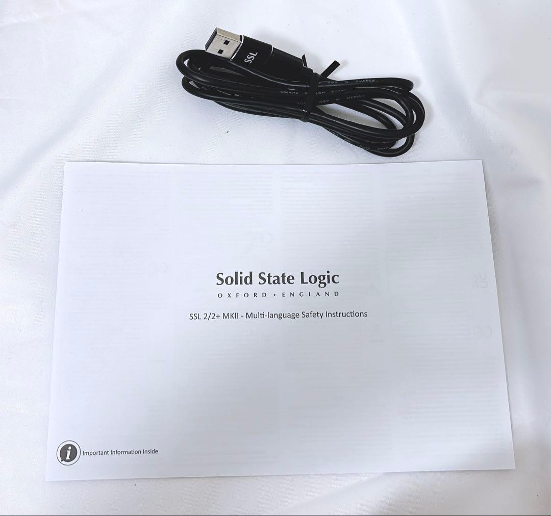 【美品】Solid State Logic SSL2 mk2