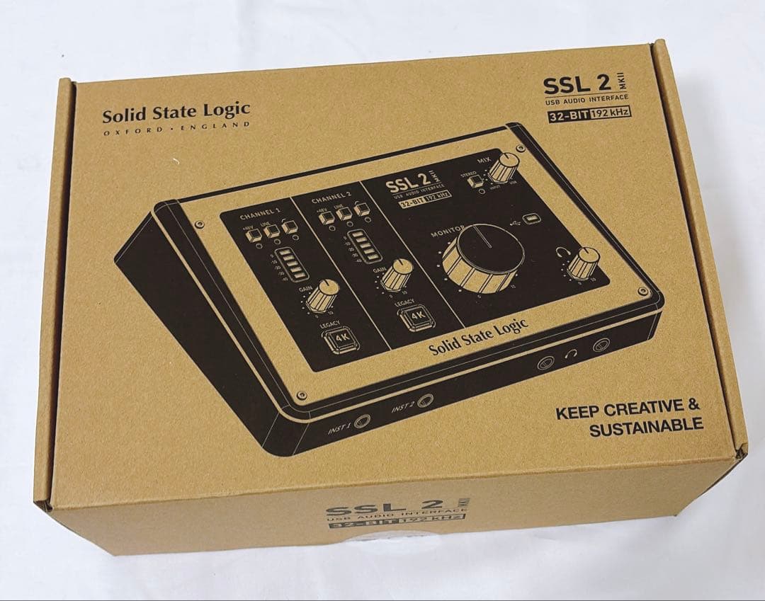 【美品】Solid State Logic SSL2 mk2