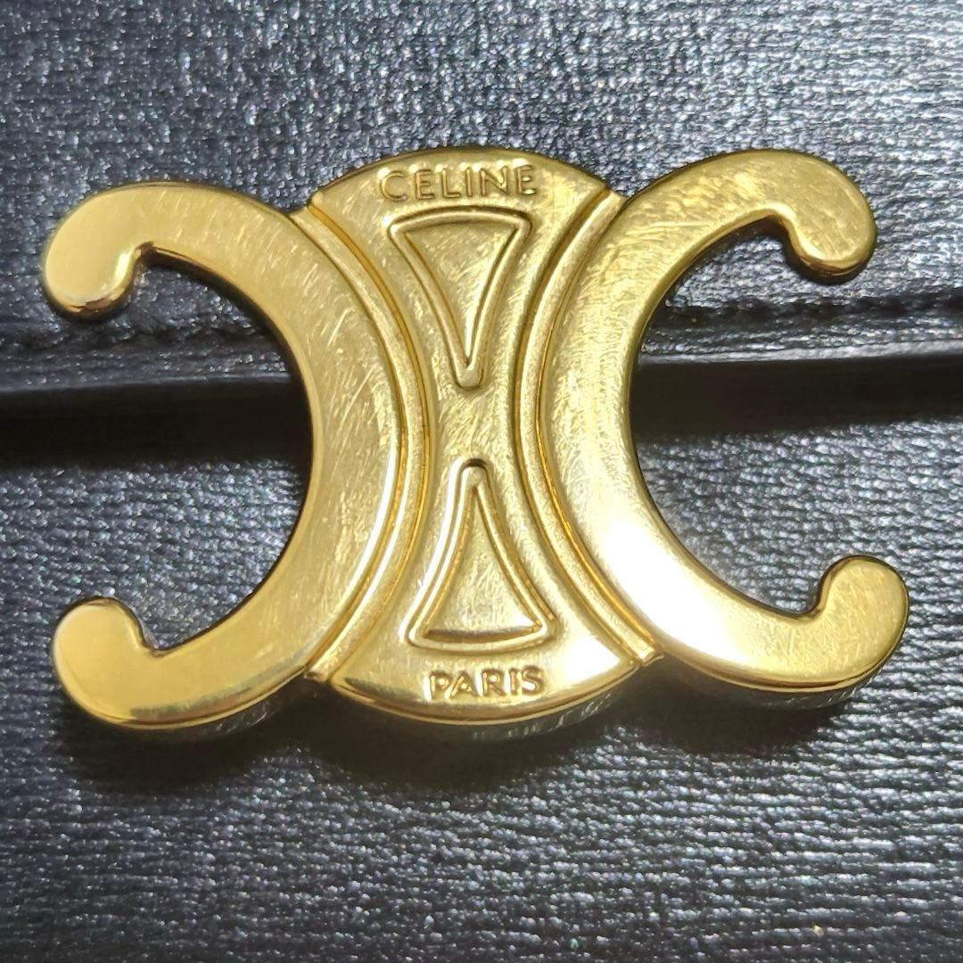 さとつ✨新品同様　正規品✨セリーヌ　三つ折り　スモールフラップウォレット