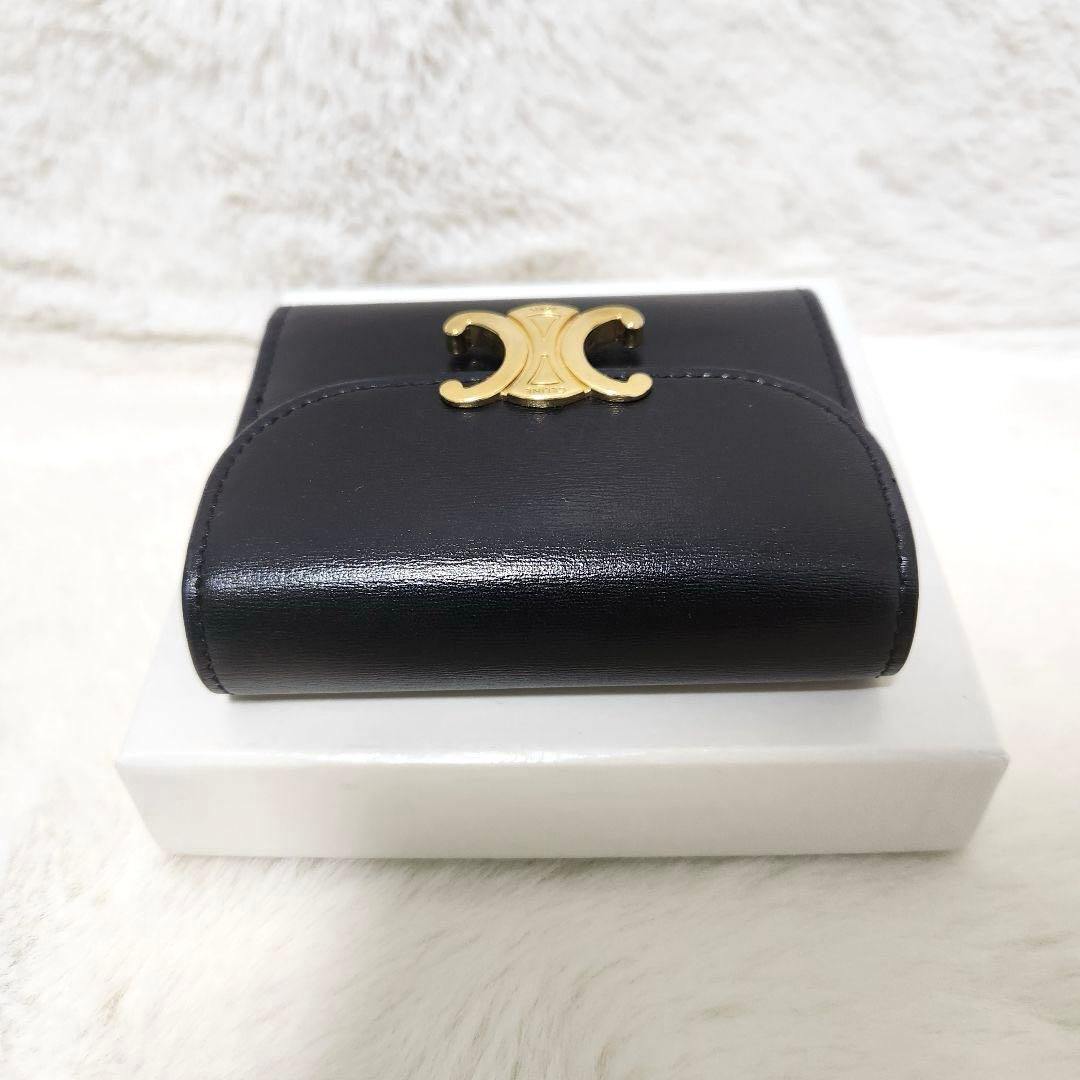 さとつ✨新品同様　正規品✨セリーヌ　三つ折り　スモールフラップウォレット