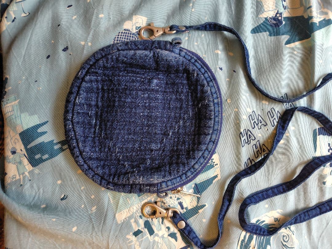 ポータークラシック刺子　ポシェット　ポーチ