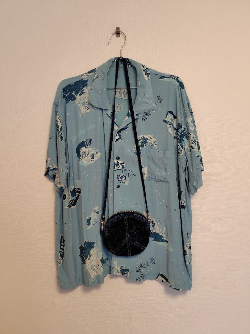 ポータークラシック刺子　ポシェット　ポーチ