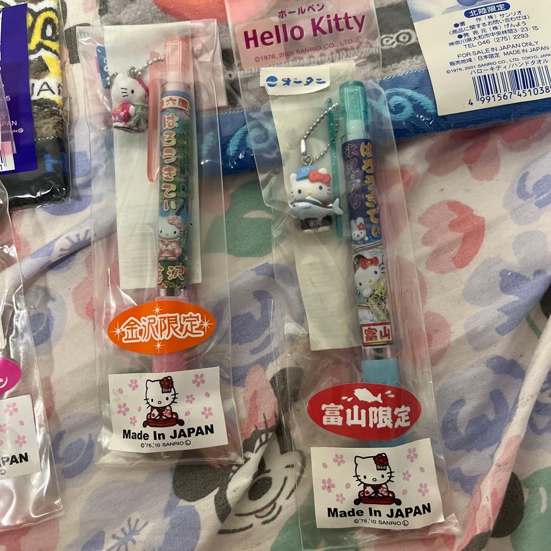 キティちゃんボールペンタオルご当地セット