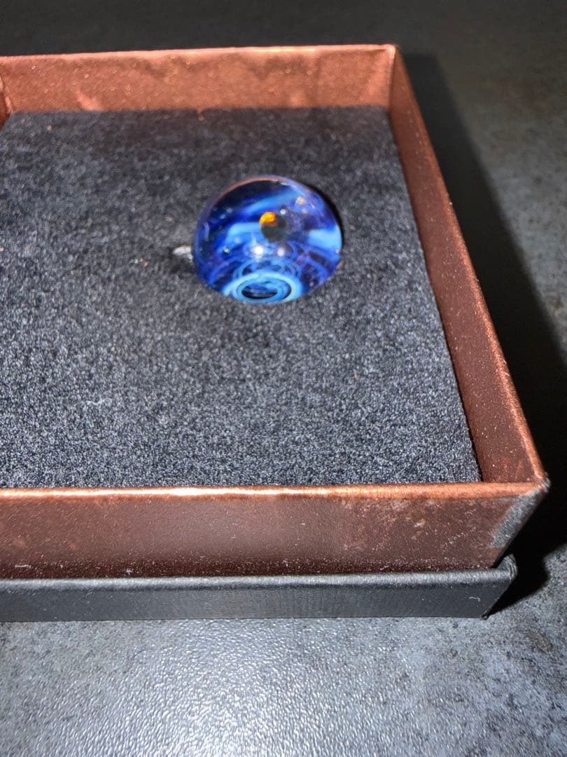 戸水賢志作　+α 宇宙ガラス　ペンダント