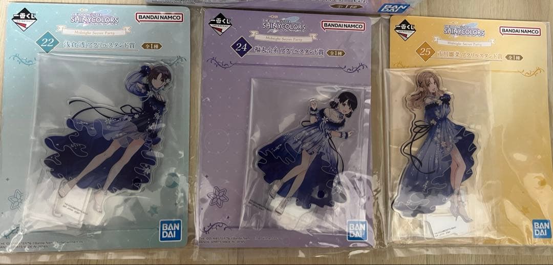 アイドルマスター　一番くじ　浅倉透　ラストワン フィギュア　アクスタ　4点セット