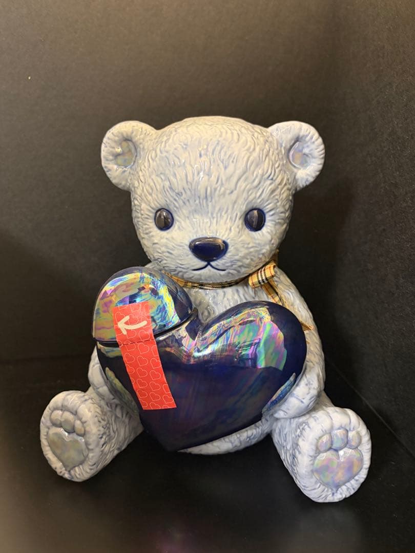 ⭐︎未使用封あり⭐︎テディデキャンタAYAME ブランデー 飾り ボトル 青