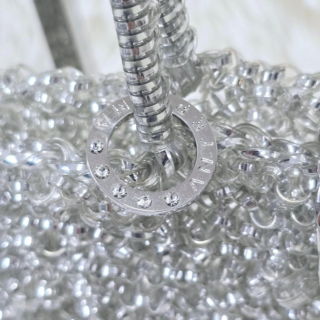 極美品✨人気色シルバー✨アンテプリマ スクエア ミディアム シルバー