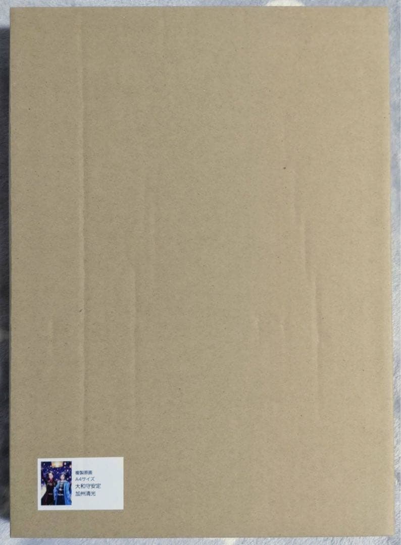 刀剣乱舞 灯結び展 描きおろしイラスト 大和守安定 加州清光 複製原画 受注限定