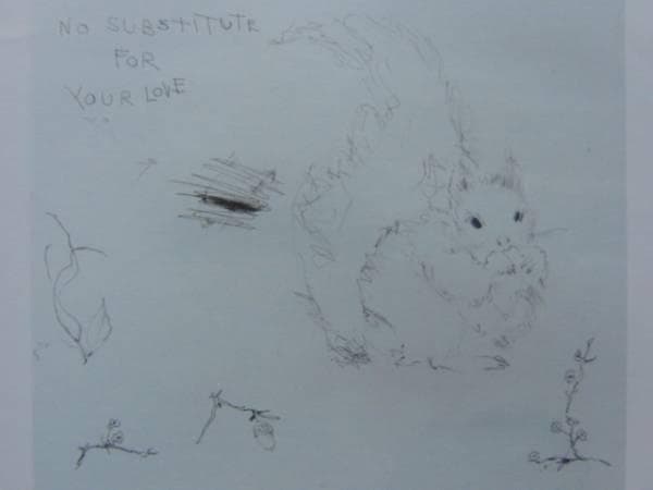 Tracey Emin、NO SUBSTITURE FOR YOUR LOVE