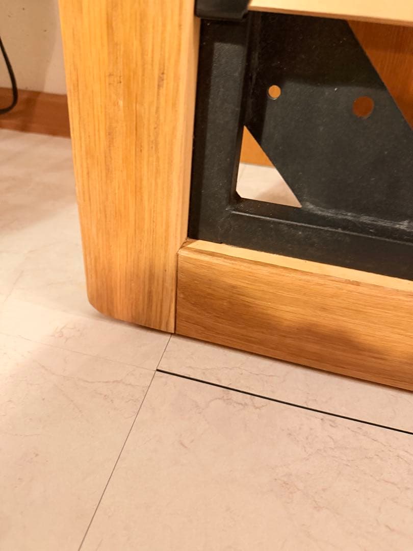 無印　ベッドフレーム　スモール　オーク材