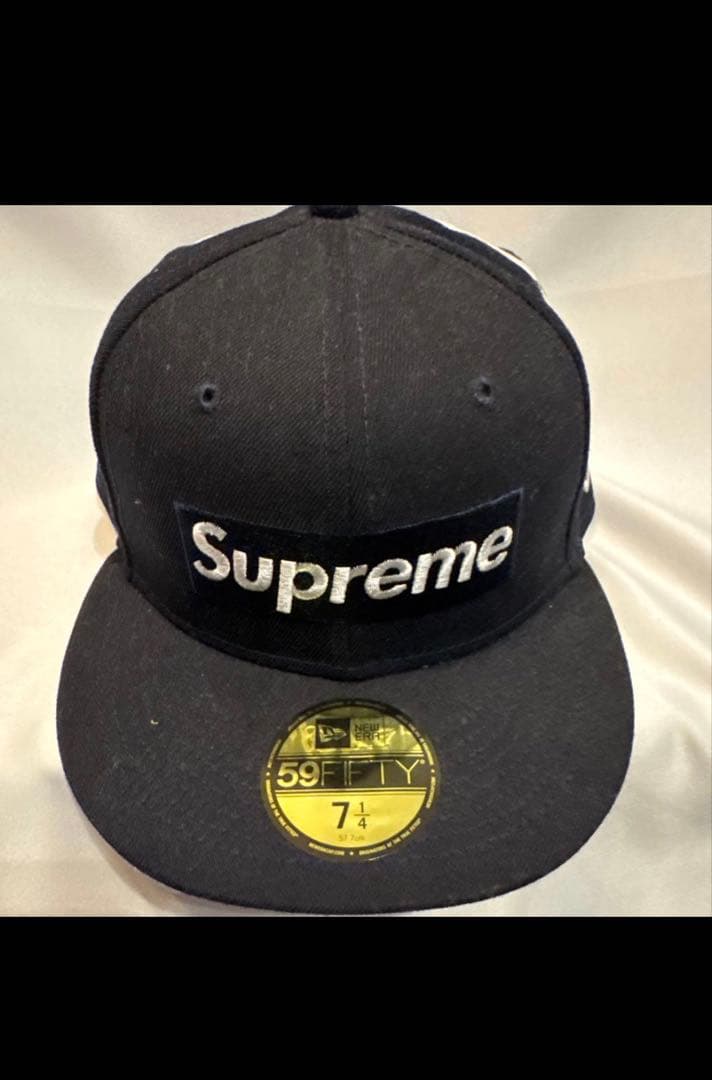 Supreme NYロゴ刺繍 ベースボールキャップ 7 1/4