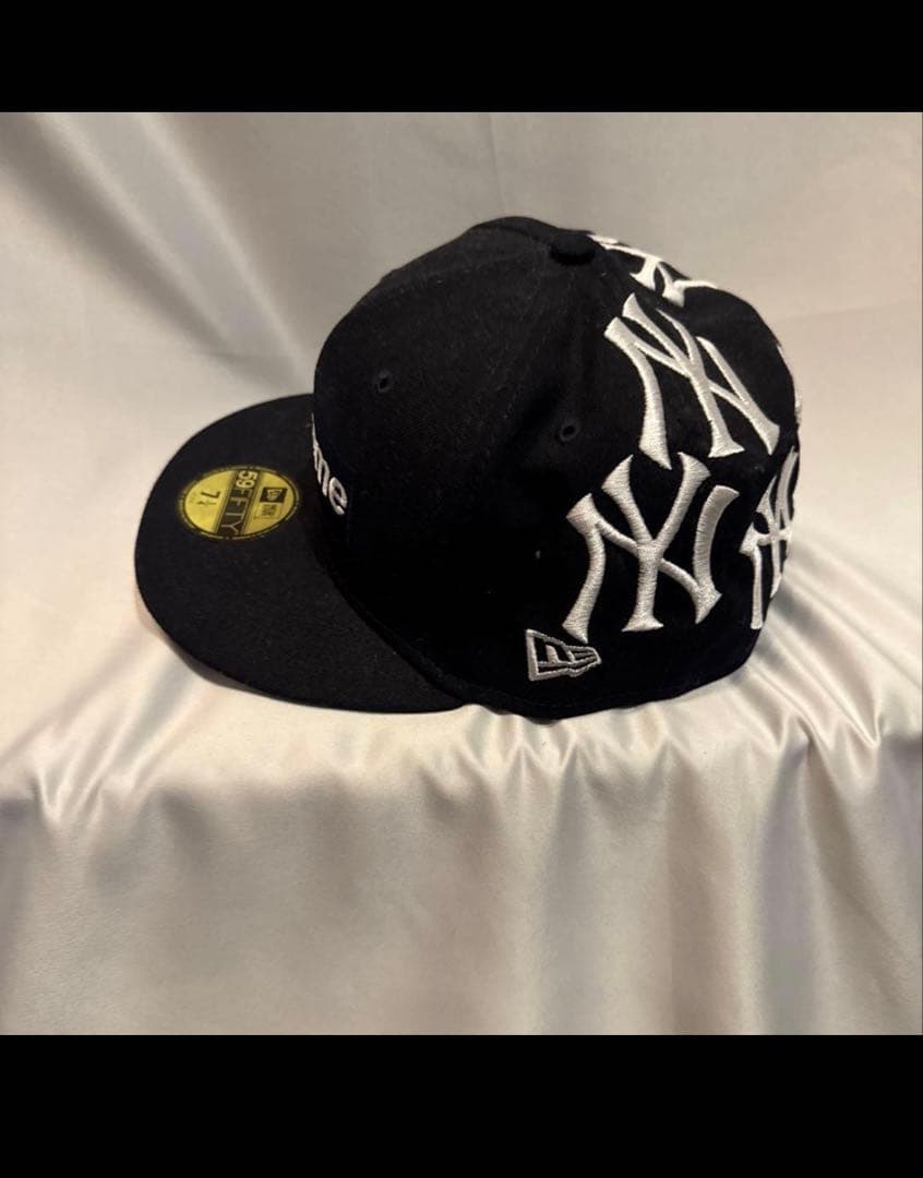 Supreme NYロゴ刺繍 ベースボールキャップ 7 1/4