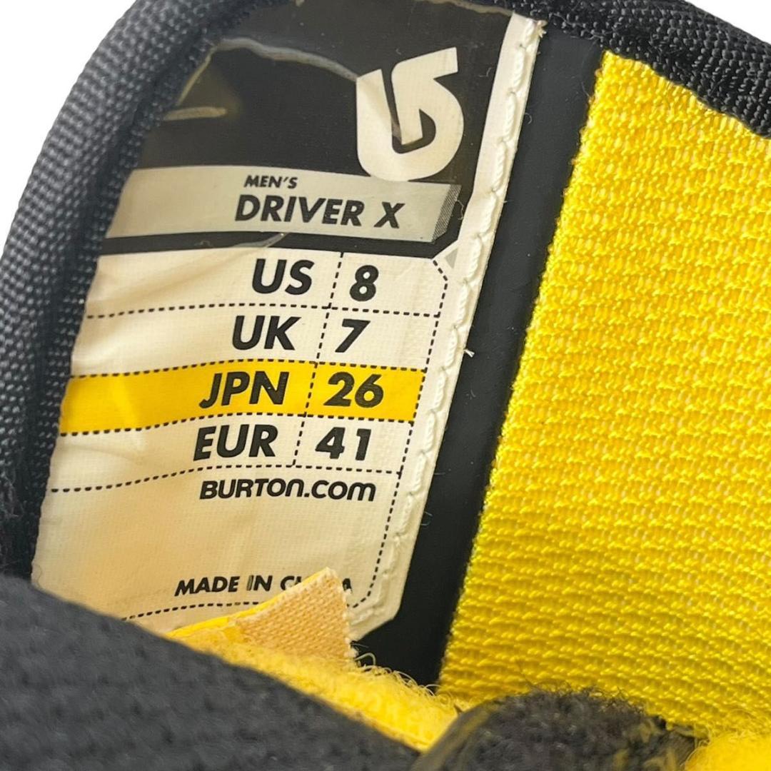スノーボードブーツ　Burton D X 26cm【男性用】