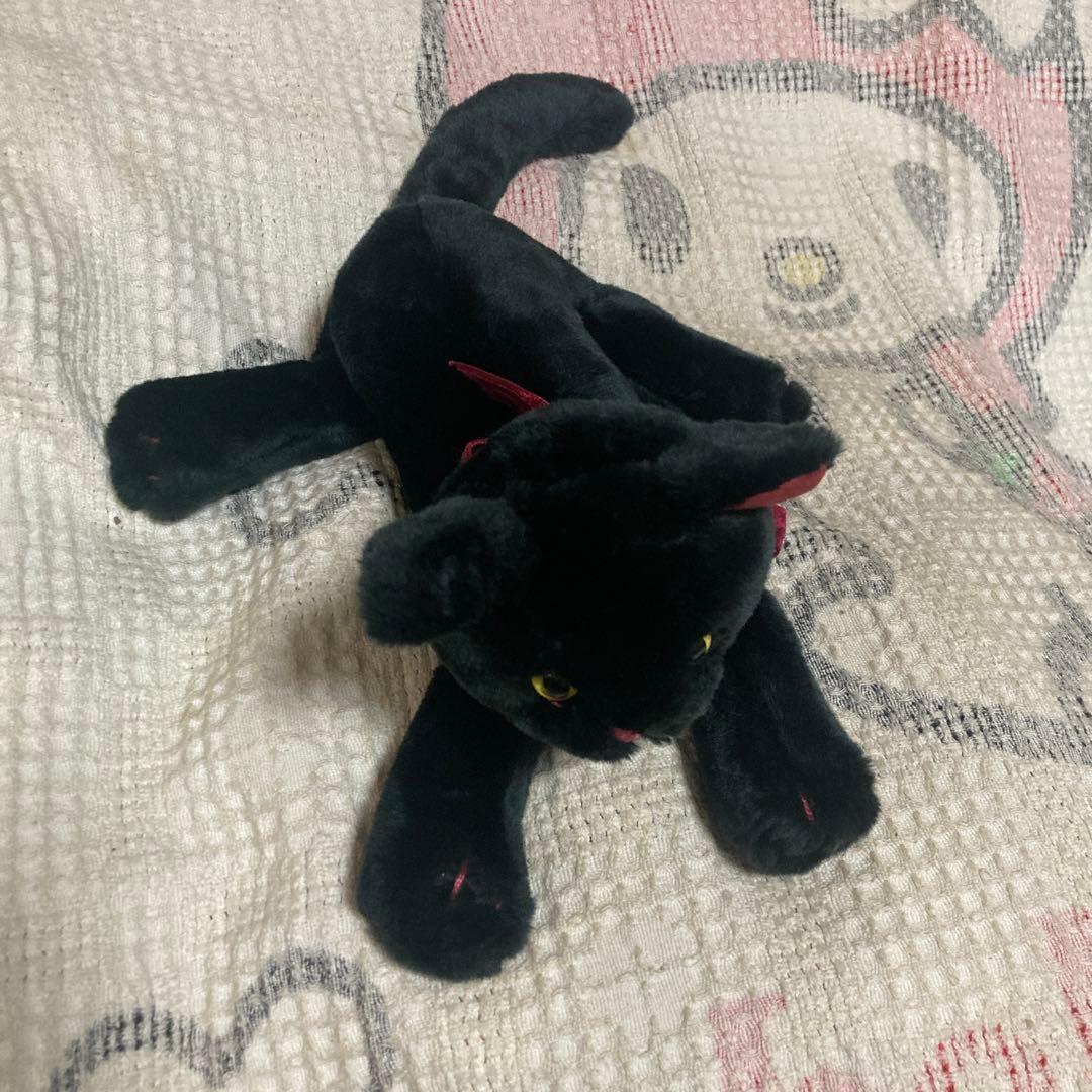モンスイユ　ララ　黒猫＆白猫　ぬいぐるみ　中古品　バラ売り不可