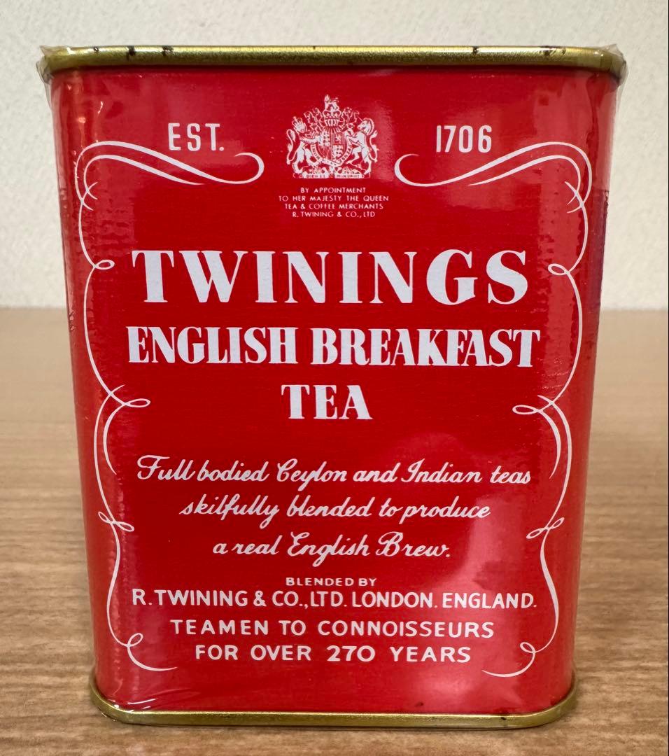 【未開封】トワイニング紅茶アンティーク缶　4缶セット