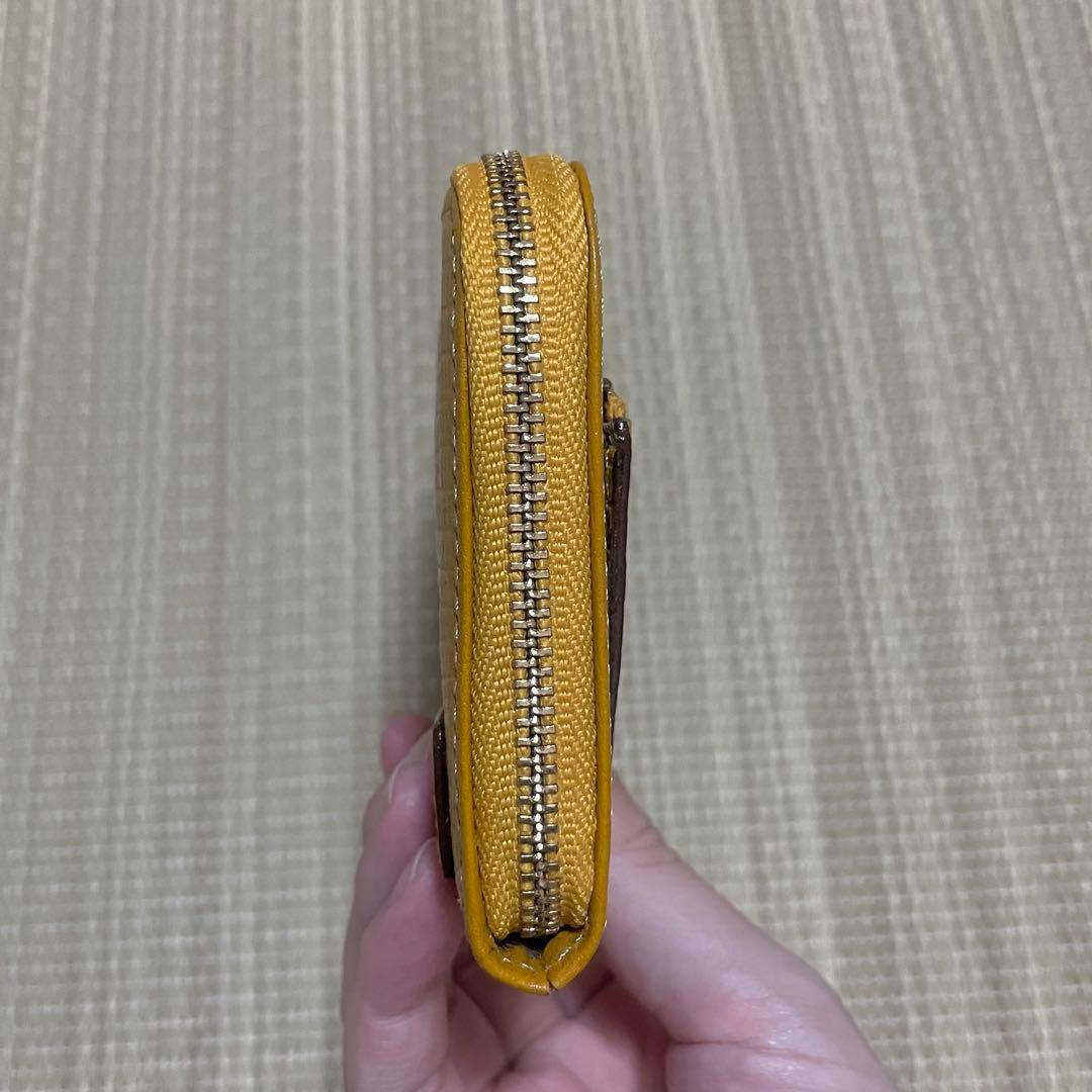 Dakota ダコタ ミニ財布 カードケース マスタード