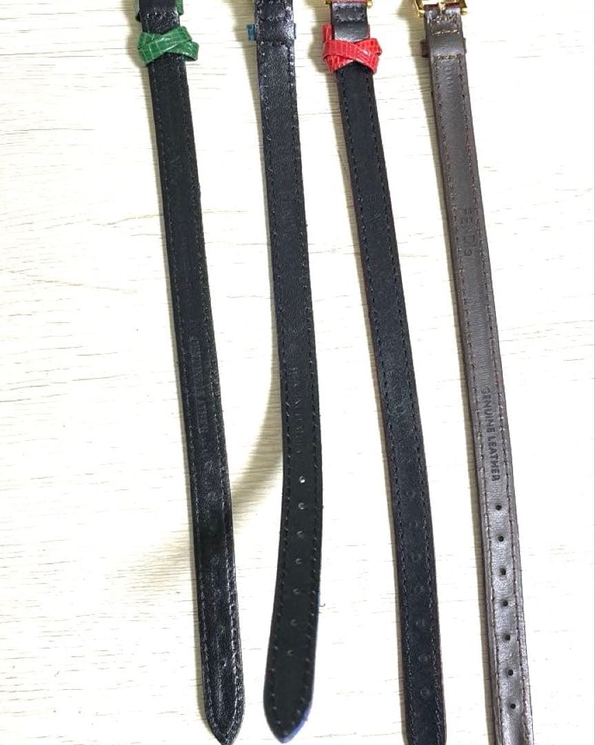 【美品SALE】フェンディ FENDI 640L チェンジベルト4色 時計なし