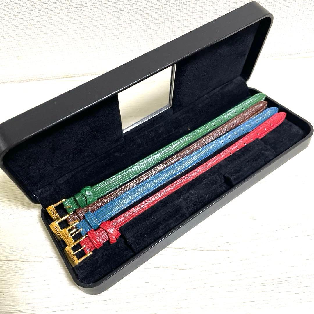 【美品SALE】フェンディ FENDI 640L チェンジベルト4色 時計なし