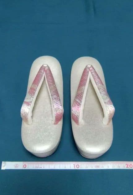 【沙織】和装用バッグと草履（M）セット