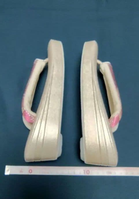 【沙織】和装用バッグと草履（M）セット