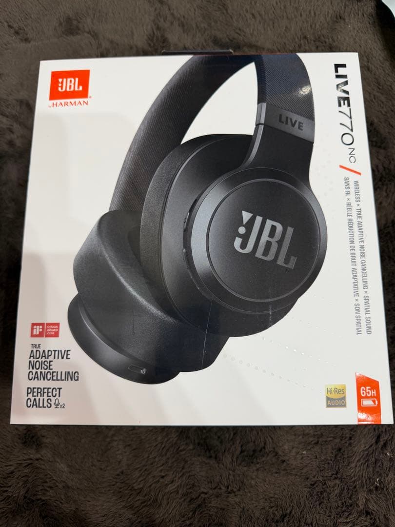 【新古品】JBL LIVE 770NC ワイヤレスヘッドホン