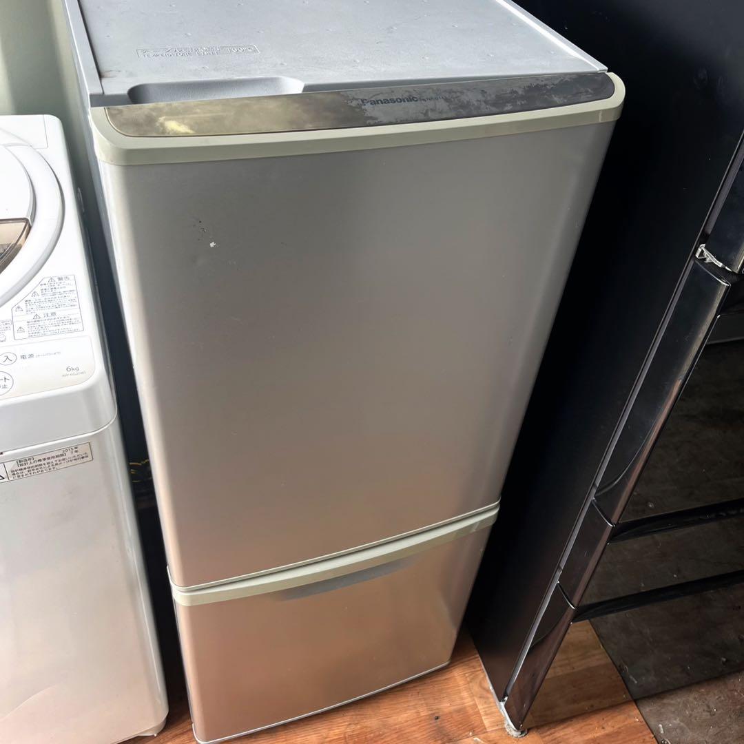 取付無料！完動品！パナソニックシルバー冷蔵庫・東芝スタークリスタルドラム洗濯機！