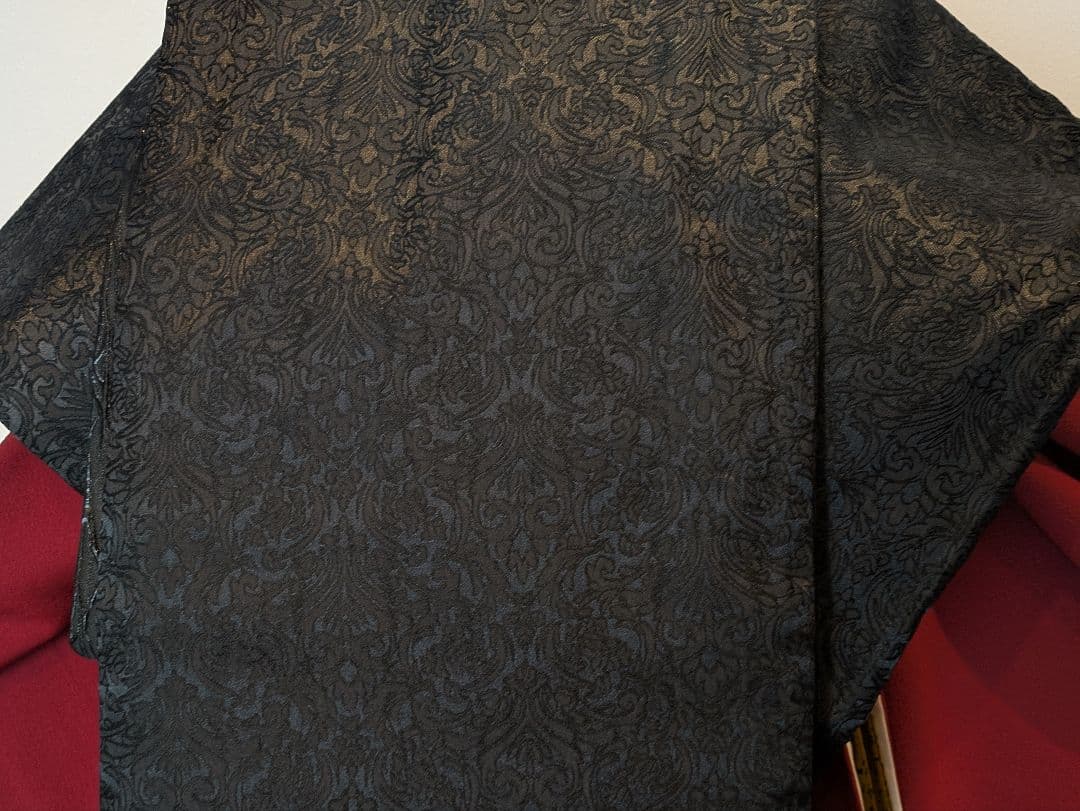 振袖フルセット 身丈157裄62 色無地 赤 蘇芳色 逸品 成人式