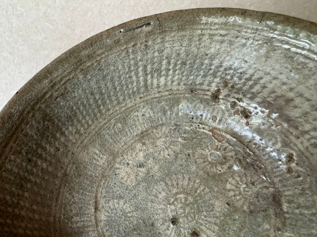 散歩星人さま専用　高麗三嶋茶碗　松沈金平棗　計2点