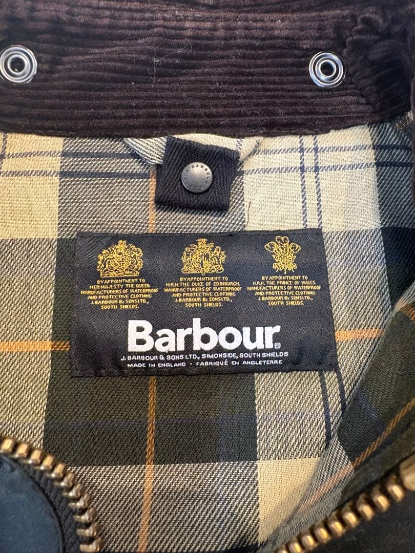 限定値下Barbour オイルドジャケット SL BEDALE 38 ライナー付