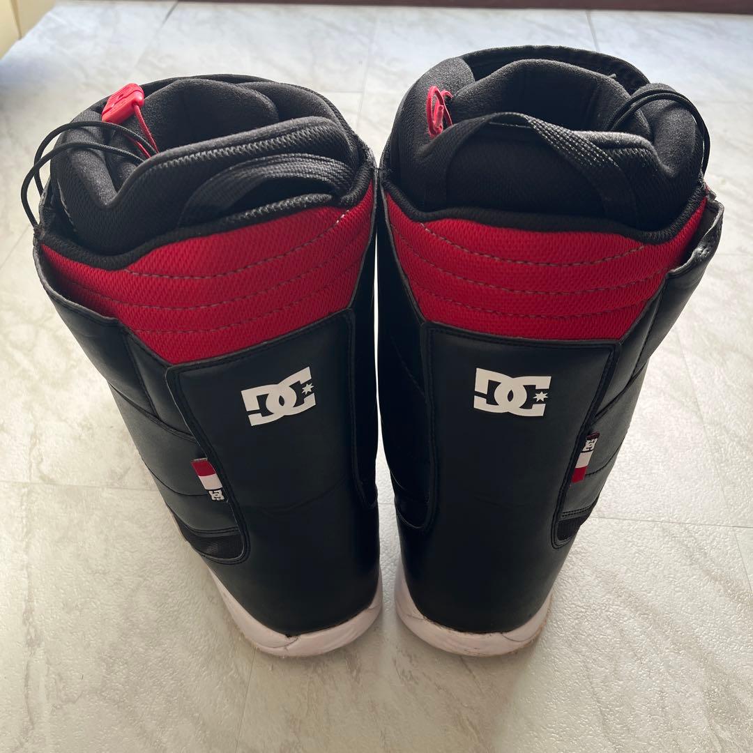 DC スノーボードブーツ ブラック DCロゴ メンズ スノボ用品 ロゴ 28cm