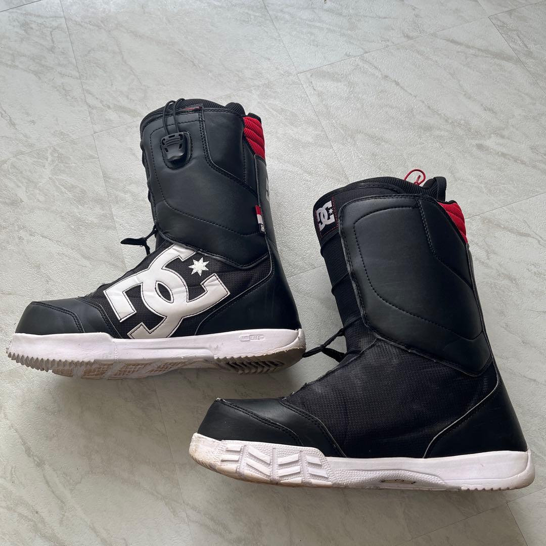 DC スノーボードブーツ ブラック DCロゴ メンズ スノボ用品 ロゴ 28cm