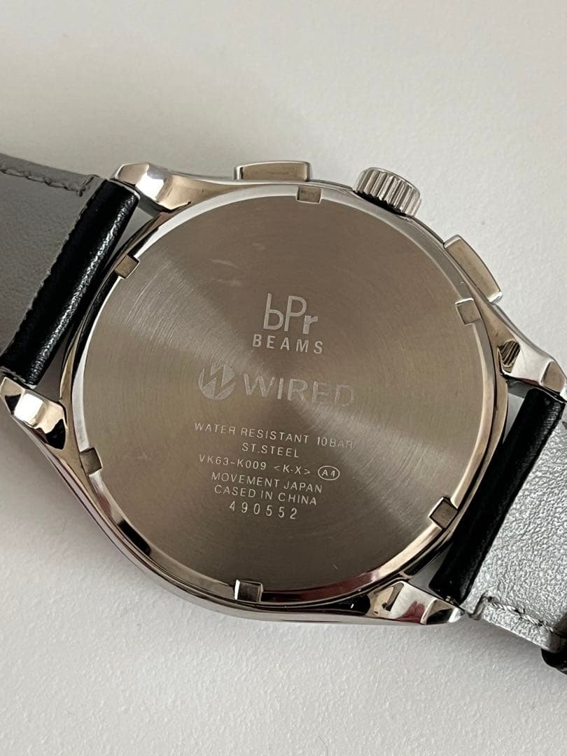 セイコー WIRED BEAMS コラボ VK63-K009 希少 限定