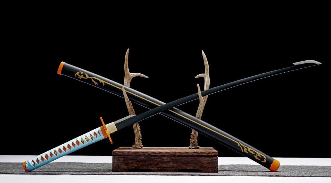 鬼滅の刃 古兵器 刀装具 日本刀　模造刀 居合刀 武士道 鑑賞用 美術刀 蝶の刃