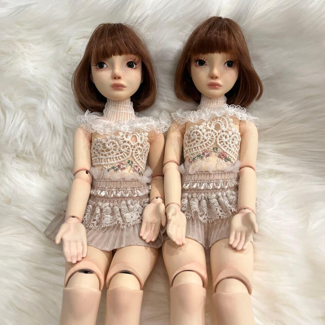 Mimiさま専用　球体関節人形　創作人形　あなたとわたし。 作家さま