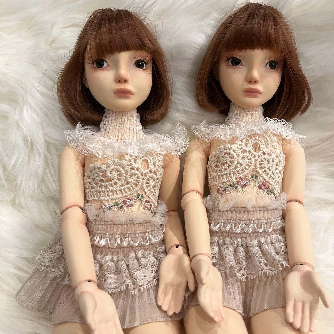 Mimiさま専用　球体関節人形　創作人形　あなたとわたし。 作家さま