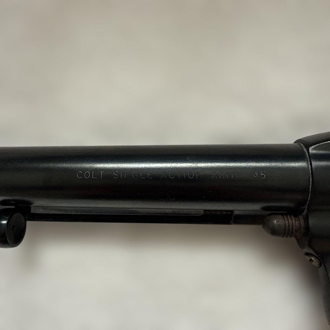 モデルガン ハドソン コルトピースメーカー ブルーライトフィニッシュ(旭工房)