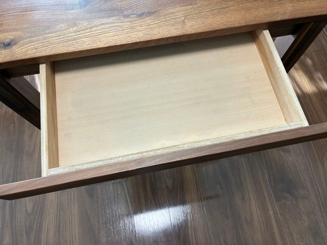 無印良品 ウォールナット ダイニングテーブル 80cm