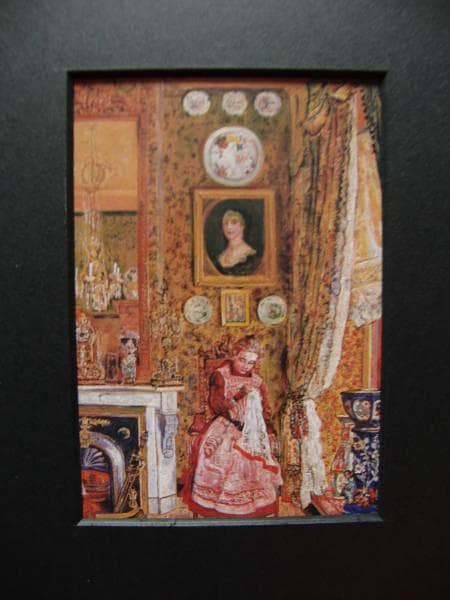 Ensor、LA BROUDEUSE、希少画集画、新品額装付