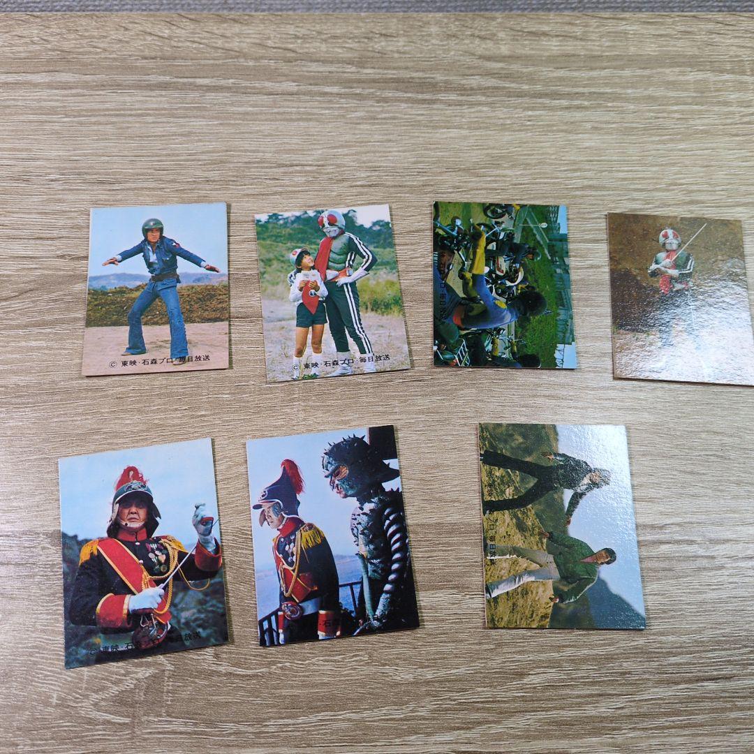 レトロ カルビー 仮面ライダー アルバム カード80枚 まとめ売り