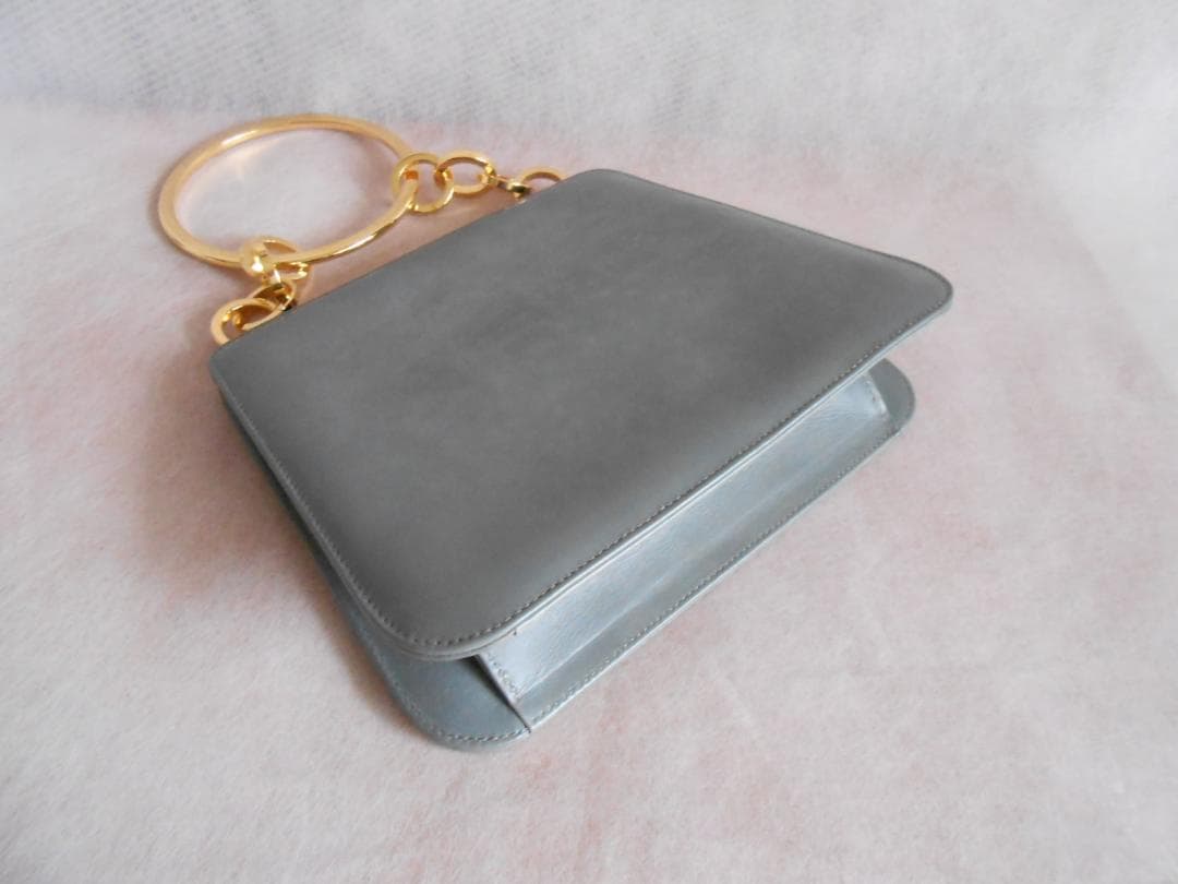 レア品 サルヴァトーレ フェラガモ ハンドバッグ パーティーバッグ レザー GY