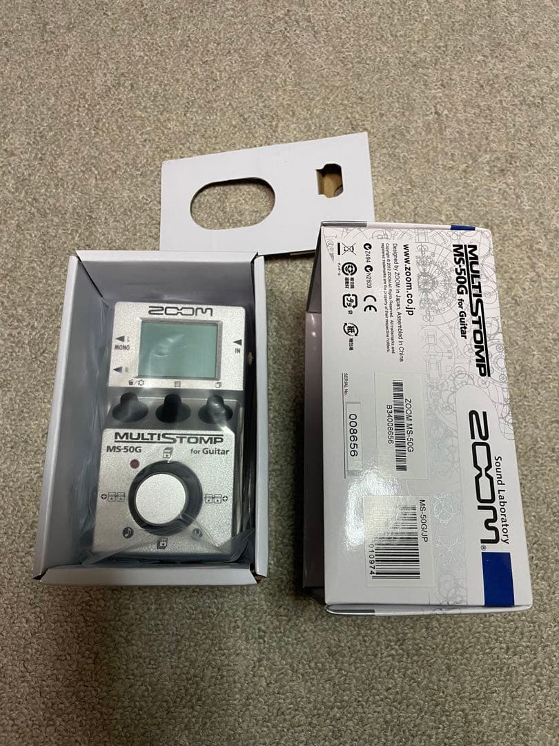 【中古美品】zoom ms-50g マルチストンプ