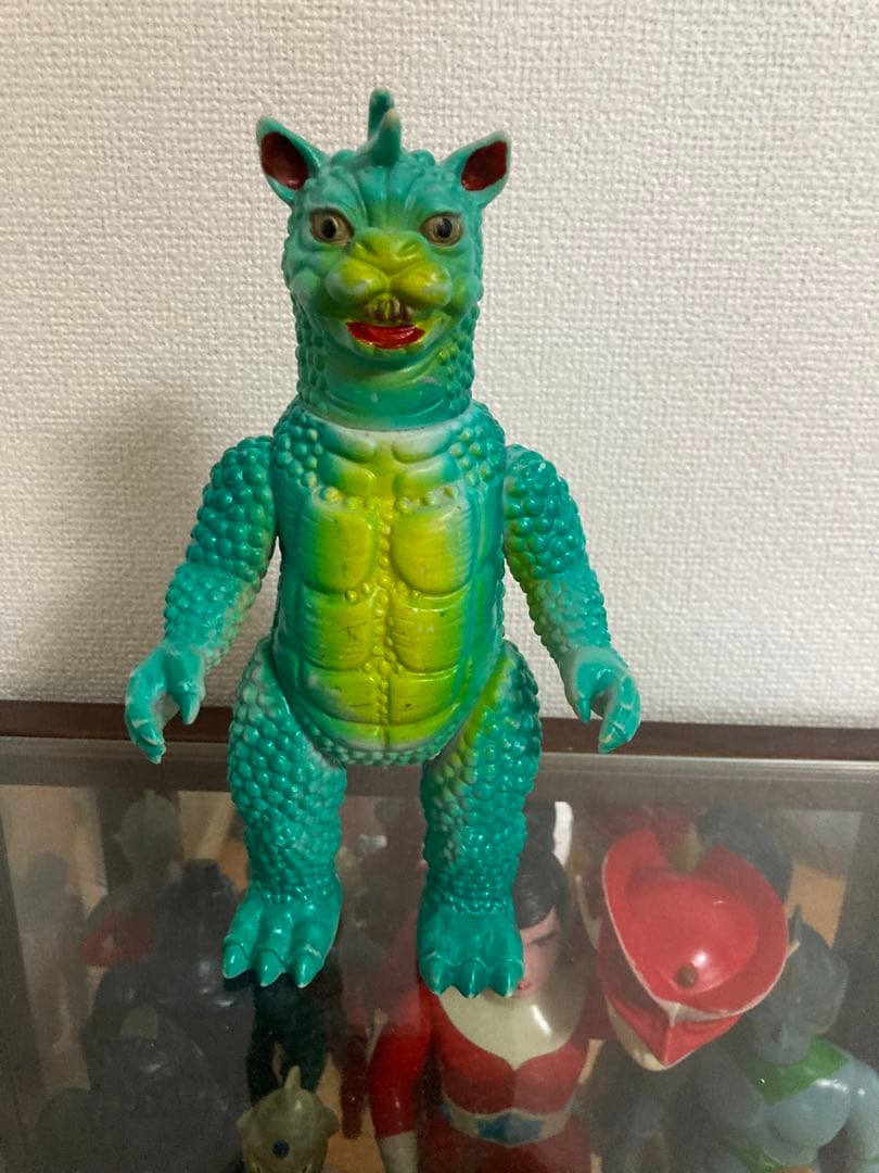 ☆テロン☆希少⭐︎当時物 ガバラ ソフビ　ひよこマーク・ブルマァク　美品