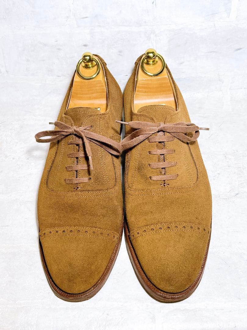 【美品】REGAL別注 ラルフローレン ストレートチップ 25.5EEcm