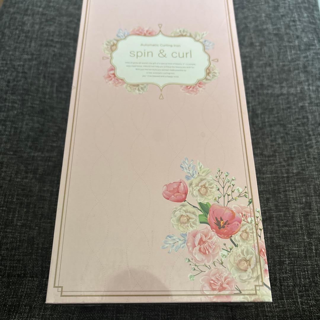 KINUJO キヌジョ スピン&カール ピンク オートカールヘアアイロン