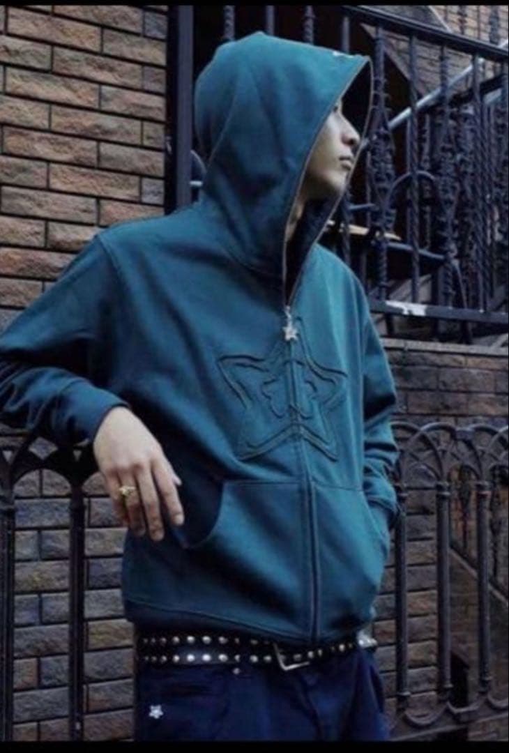 スターチーム　ster team ジップパーカー　fti punkandyo